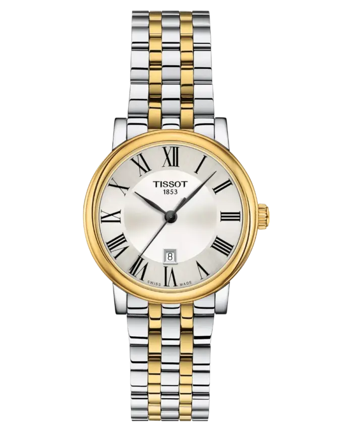 Tissot Carson Premium Lady 30 mm Gulguld PVD/Stål T122.210.22.033.00