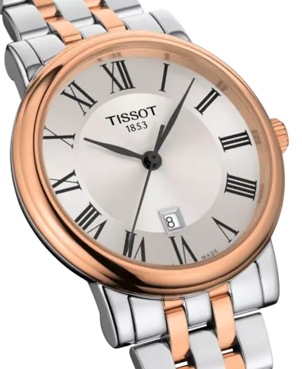 Tissot Carson Premium Lady 30 mm Roséguld PVD T122.210.22.033.01