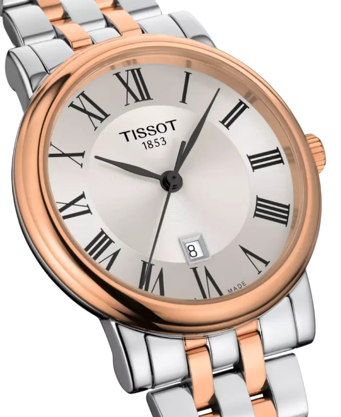 Tissot Carson Premium Lady 30 mm Roséguld PVD T122.210.22.033.01