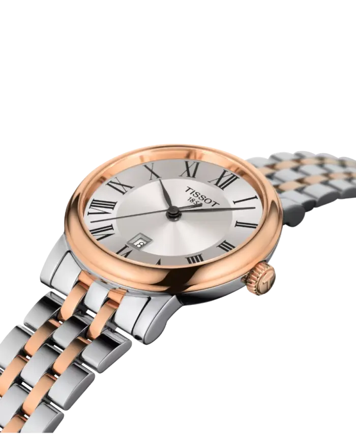 Tissot Carson Premium Lady 30 mm Roséguld PVD T122.210.22.033.01