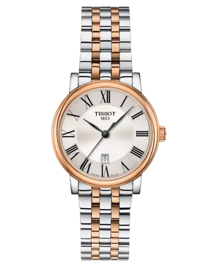 Tissot Carson Premium Lady 30 mm Roséguld PVD T122.210.22.033.01