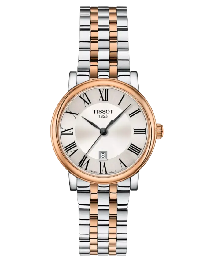 Tissot Carson Premium Lady 30 mm Roséguld PVD T122.210.22.033.01