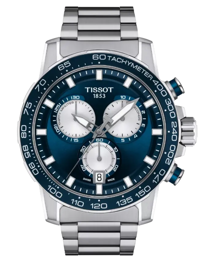 Tissot Supersport Chrono 45.5 mm Blå T125.617.11.041.00