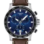 Tissot Sport Blå/Läder 45.5 mm T125.617.16.041.00