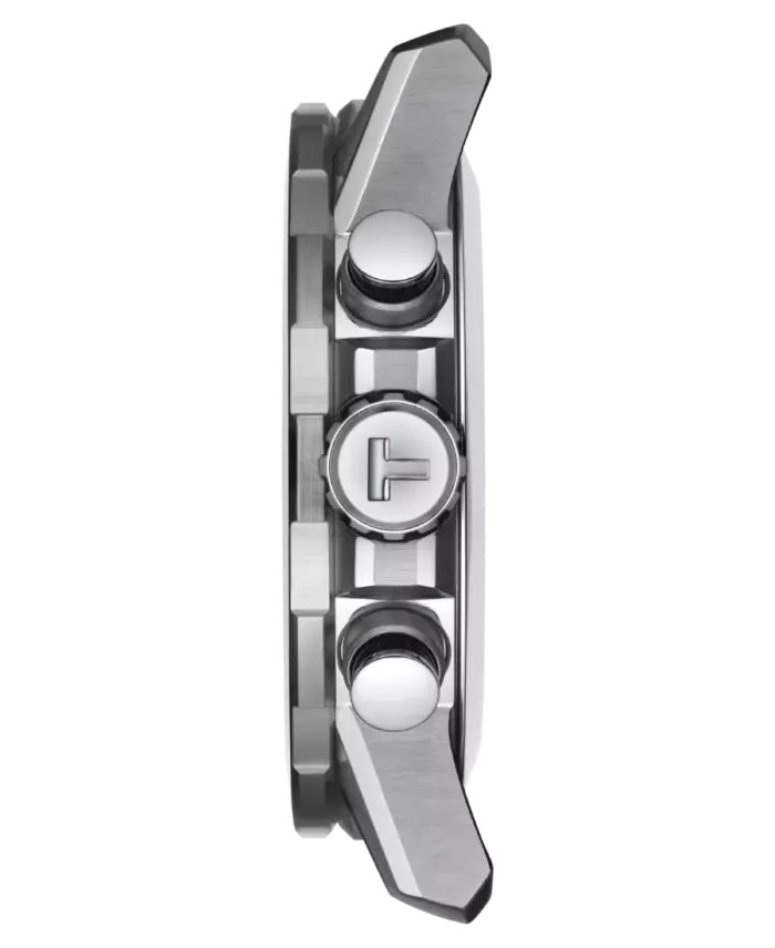 Tissot Supersport Chrono 45.5 mm Blå med brunt läderarmband T125.617.16.041.00