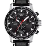 Tissot Sport Svart/Läder 45.5 mm T125.617.16.051.00