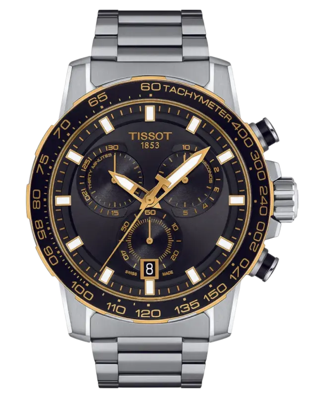 Tissot Supersport Svart/Stål 45,5 mm T125.617.21.051.00