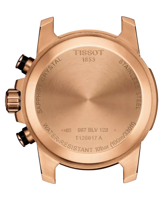 Tissot Supersport Svart/Läder 45,5 mm T125.617.36.051.00