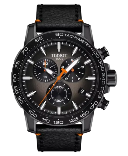 Tissot Supersport Chrono Basketball Edition Svart/Läder 45,5 mm T125.617.36.081.00
