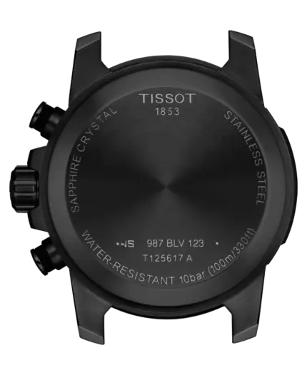 Tissot Supersport Chrono Basketball Edition Svart/Läder 45,5 mm T125.617.36.081.00