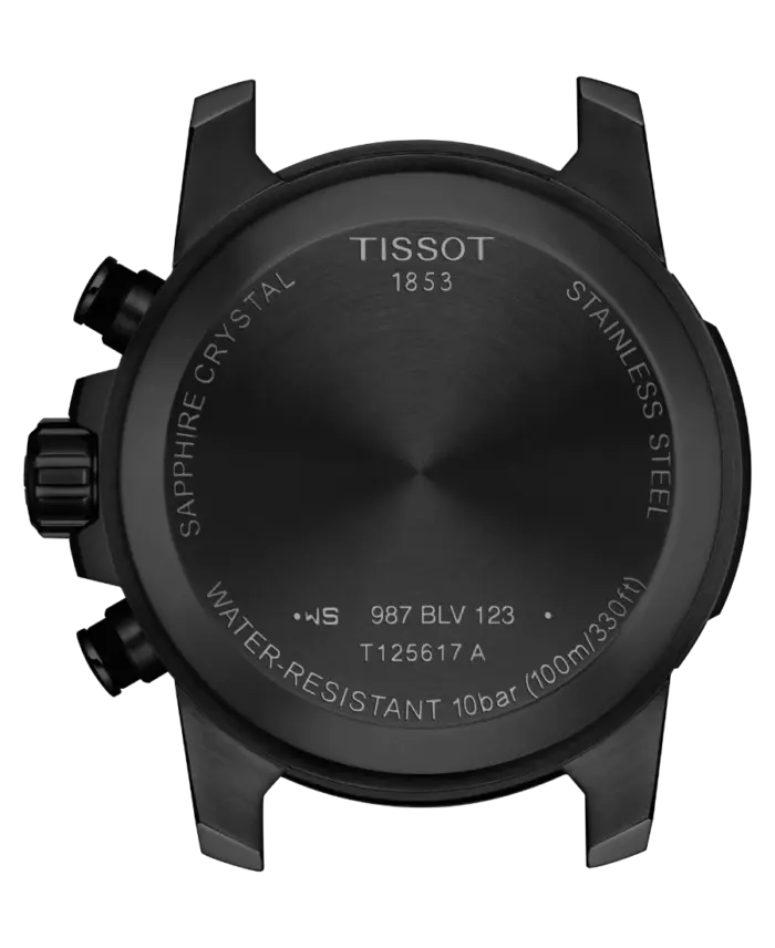 Tissot Supersport Chrono Basketball Edition Svart/Läder 45,5 mm T125.617.36.081.00