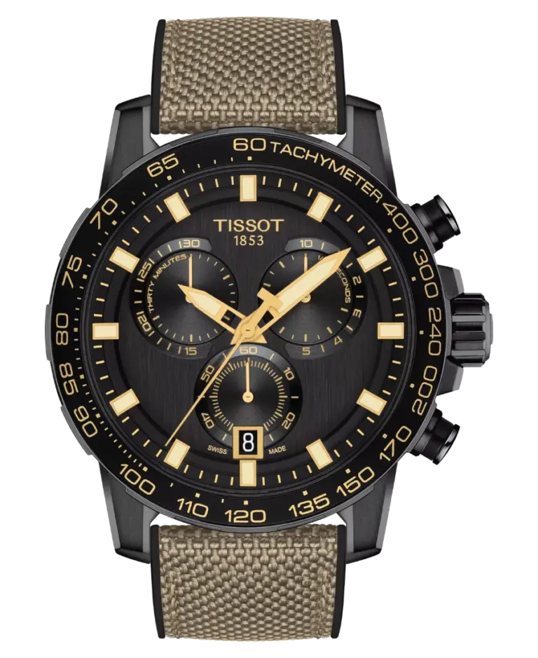 Tissot Supersport Svart/Gummi 45.5 mm T125.617.37.051.01