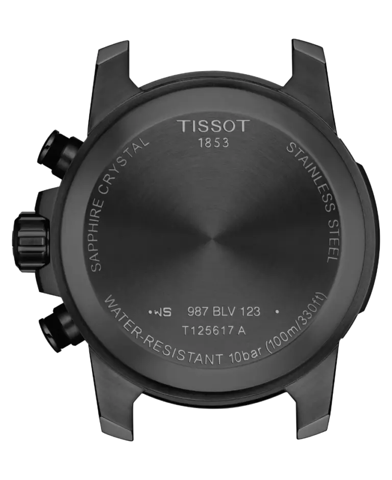Tissot Supersport Svart/Gummi 45.5 mm T125.617.37.051.01