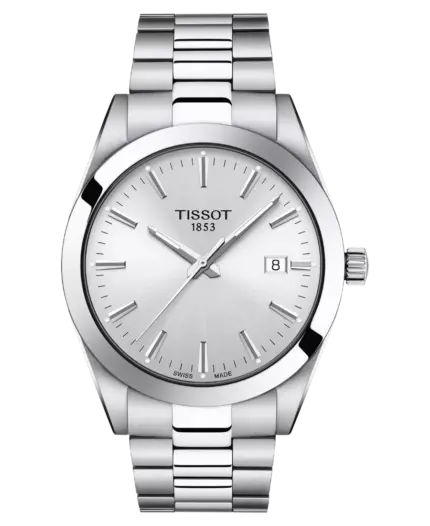 Tissot Gentleman Silver/Stål 40 mm T127.410.11.031.00