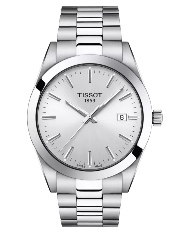 Tissot Gentleman Silver/Stål 40 mm T127.410.11.031.00