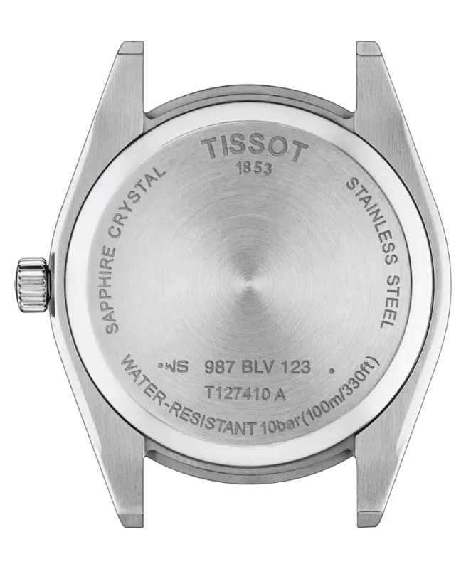 Tissot Gentleman Silver/Stål 40 mm T127.410.11.031.00