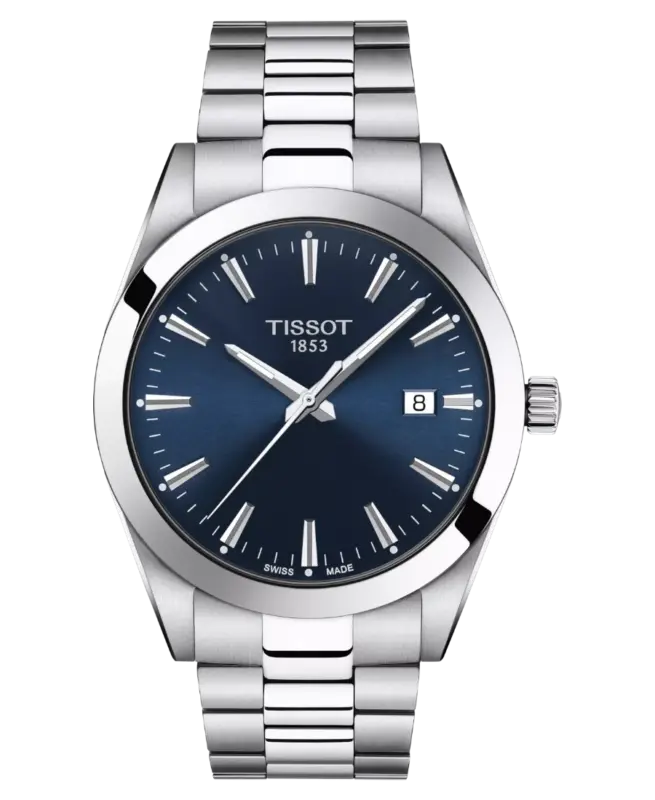 Tissot T-Classic Herrklocka Blå/Stål 40 mm T127.410.11.041.00