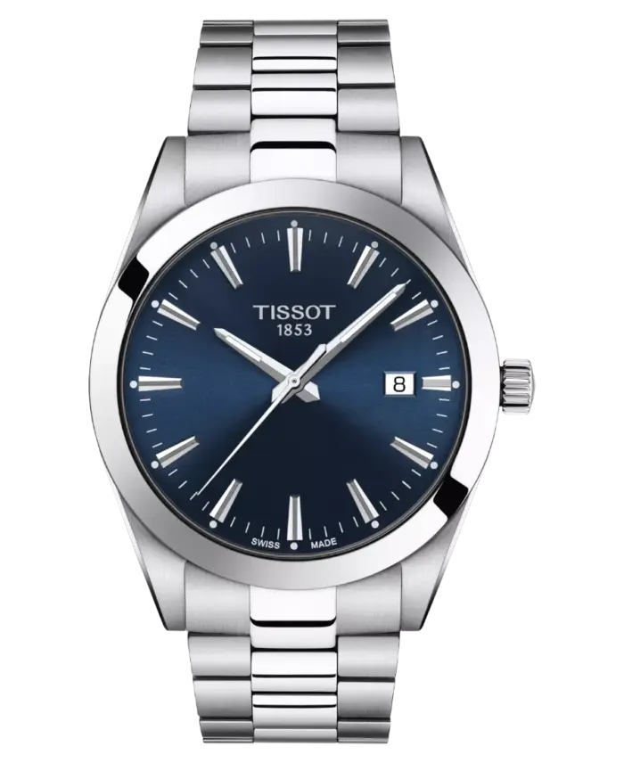 Tissot T-Classic Herrklocka Blå/Stål 40 mm T127.410.11.041.00