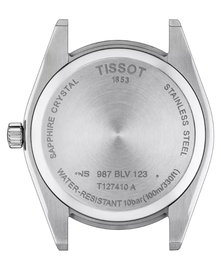 Tissot Gentleman Silver/Läder 40 mm T127.410.16.031.01