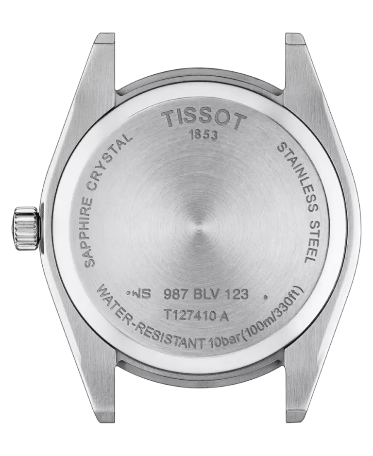 Tissot Classic Contemporary Blå/Läder 40 mm T127.410.16.041.00