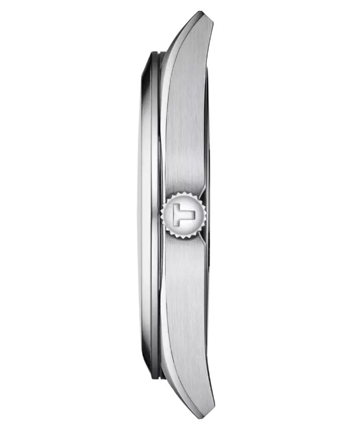 Tissot Gentleman Herrklocka Blå/Brun Läder 40 mm T127.410.16.041.00