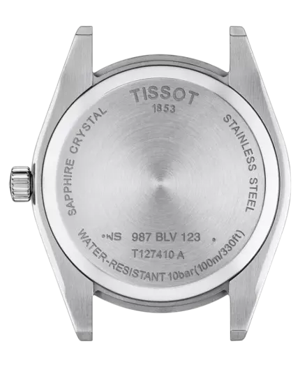 Tissot T-Classic Herrklocka Svart/Brunt Läder 40 mm T127.410.16.051.01