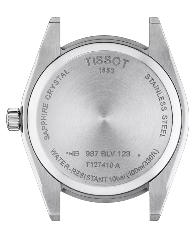Tissot T-Classic Herrklocka Svart/Brunt Läder 40 mm T127.410.16.051.01