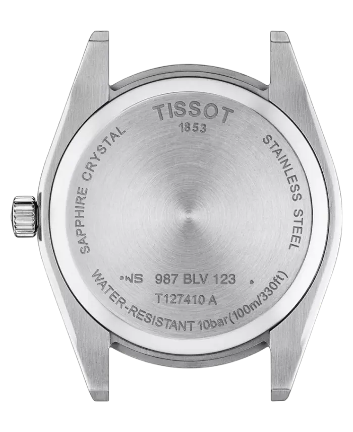 Tissot T-Classic Herrklocka Svart/Brunt Läder 40 mm T127.410.16.051.01