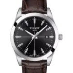Tissot Gentleman Svart/Läder 40 mm T127.410.16.051.01