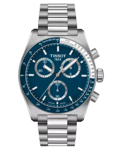 Tissot PR516 Chronograph Herrklocka 40mm Blå/Stål T149.417.11.041.00
