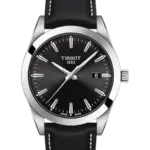 Tissot Gentleman Svart/Läder 40 mm T127.410.16.051.00