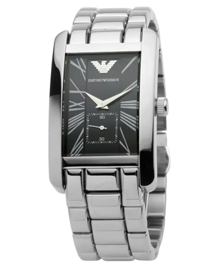 Emporio Armani Classic Svart/Stål 38x34 mm - Bild 2
