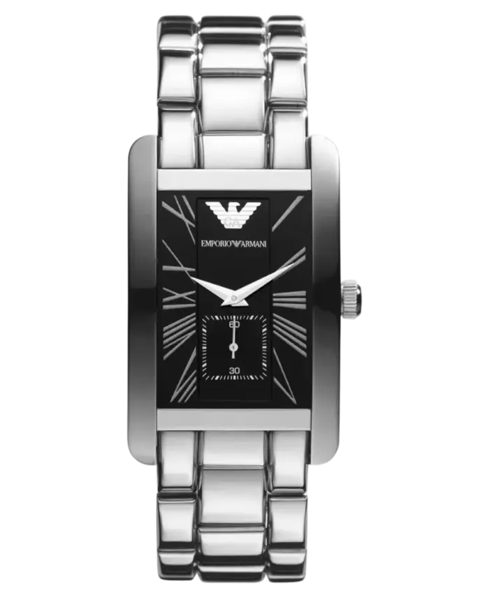 Emporio Armani Classic Svart/Stål 38x34 mm - Bild 1