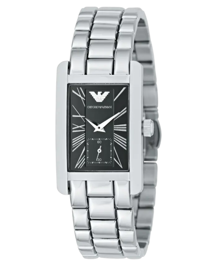 Emporio Armani Classic Svart/Stål 30x28 mm - Bild 2