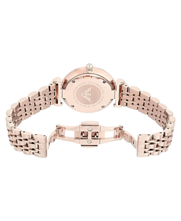 Emporio Armani Dress Roséguld 32 mm - Bild 3