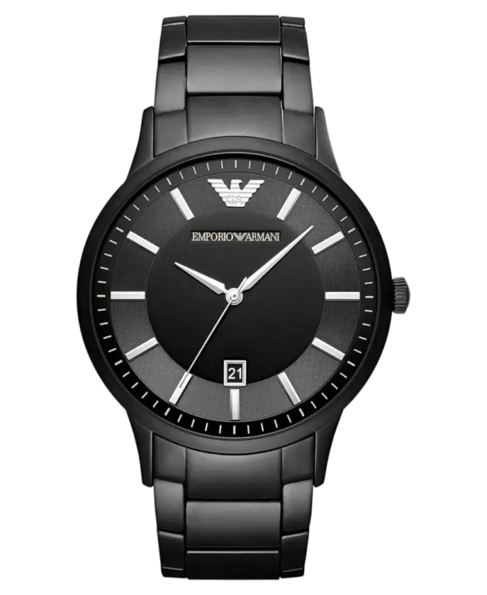Emporio Armani Svart/Stål 43 mm - Bild 1