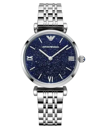 Emporio Armani Dress Svart/Stål 32 mm