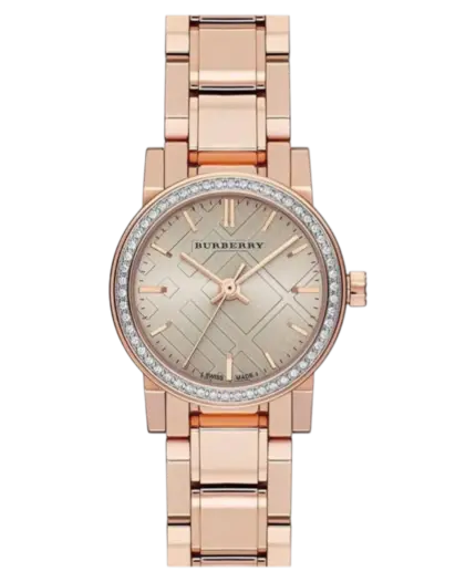 Burberry Beige/Rose gold colored steel 26 mm BU9225