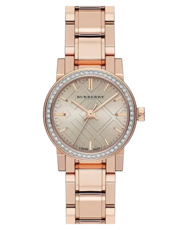 Burberry Beige/Rose gold colored steel 26 mm BU9225