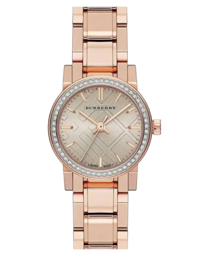 Burberry Beige/Rose gold colored steel 26 mm BU9225