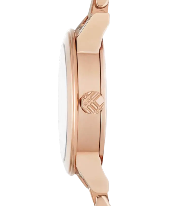 Burberry Brun/Roséguldstonat stål 26 mm BU9228