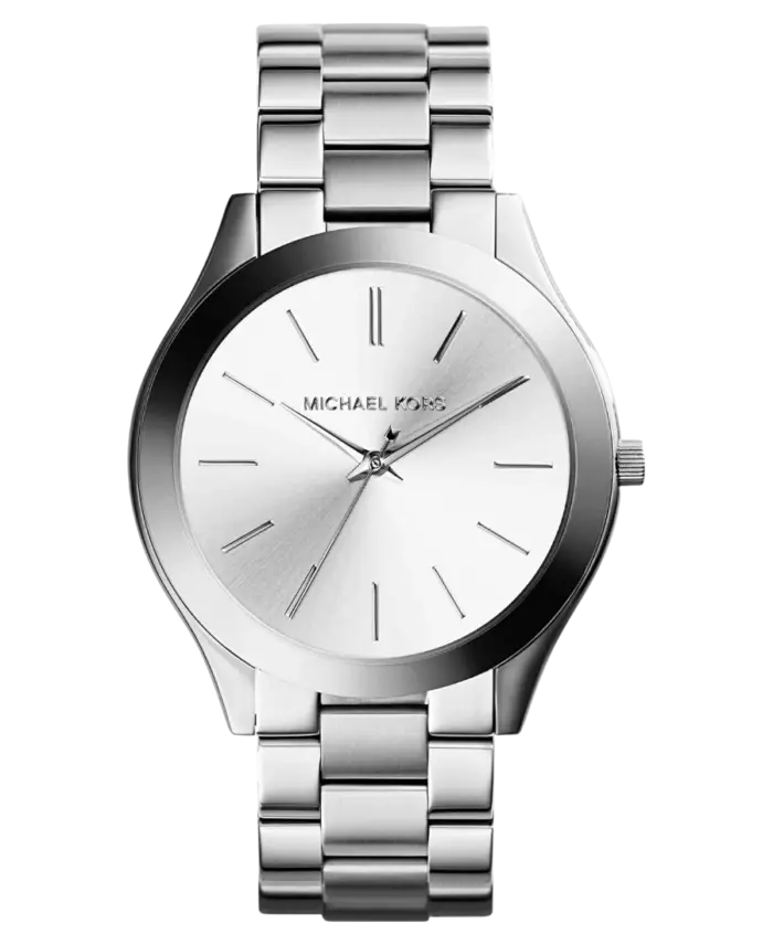 Michael Kors Slim Runway Damklocka MK3178 Silver/Stål 42 mm - Bild 1