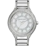 Michael Kors Kerry Silverfärgad pärlemor med kristaller/Stål 38 mm MK3311