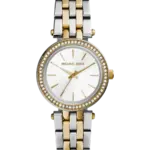 Michael Kors Silverfärgad med indexmarkeringar/Stål 25 mm MK3323