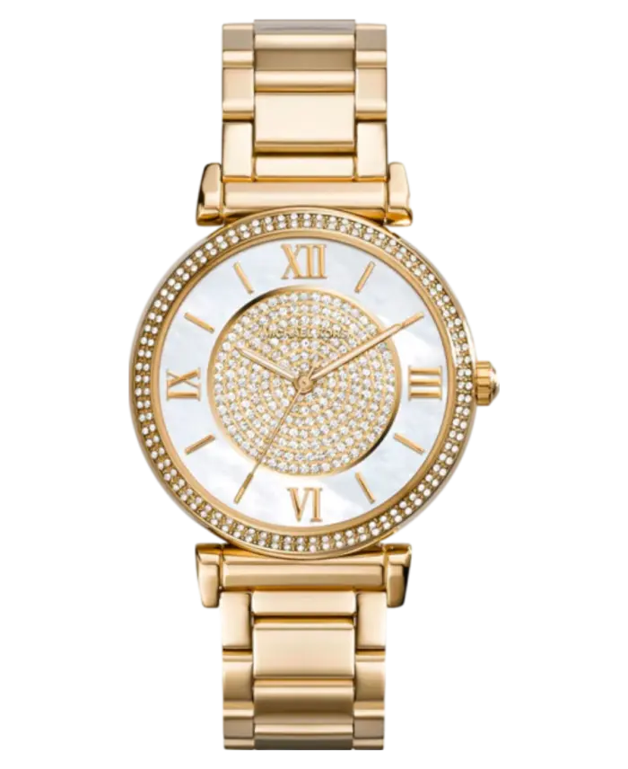 Michael Kors Catlin Damklocka MK3332 – Guld – 38 mm - Bild 1