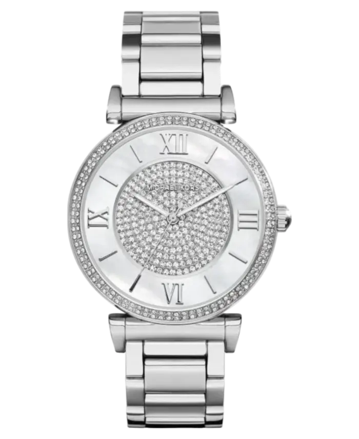 Michael Kors Catlin Damklocka MK3355 – Silver – 38 mm - Bild 1