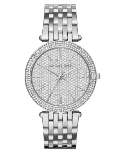 Michael Kors Darci Damklocka MK3437 – Silver med Kristaller – 39 mm