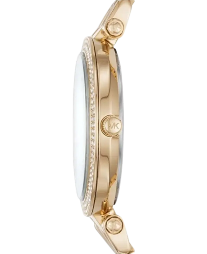 Michael Kors Darci Röd/Gulguldtonat stål 33 mm - Bild 2