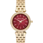 Michael Kors Darci Röd pärlemor/Stål 33 mm MK3583