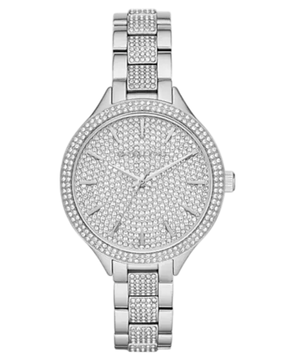 Michael Kors Pavé Damklocka MK3822 – Silverfärgad – 38 mm